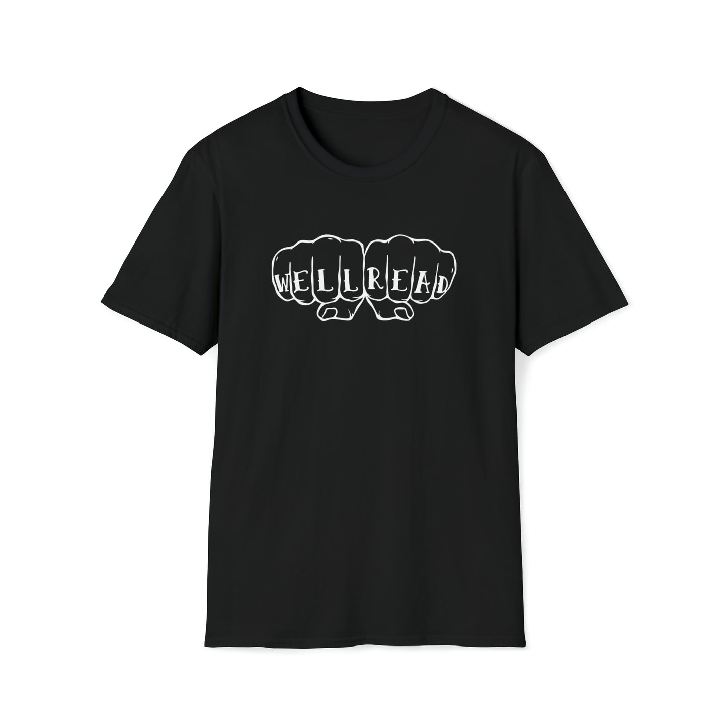 2-Sided "Well Read" Unisex Softstyle T-Shirt