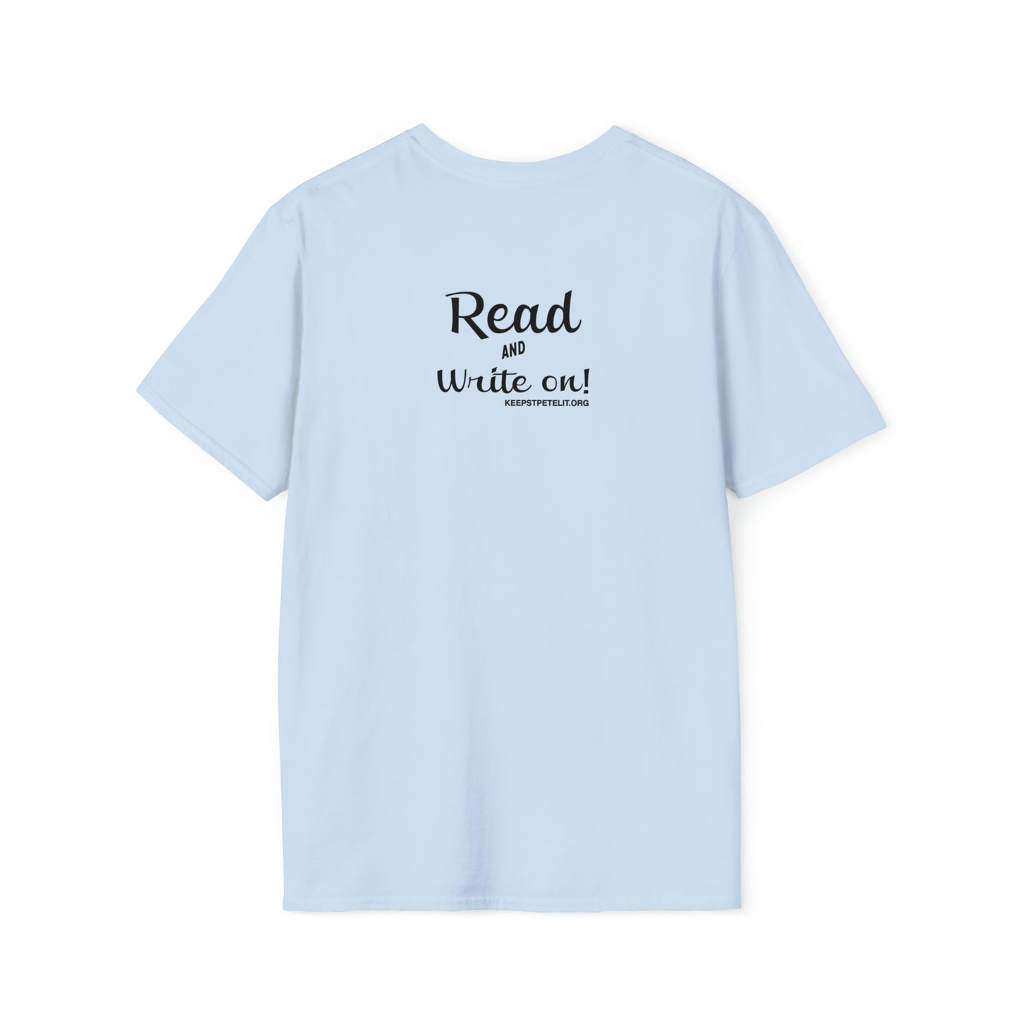 2-Sided "Well Read" Unisex Softstyle T-Shirt