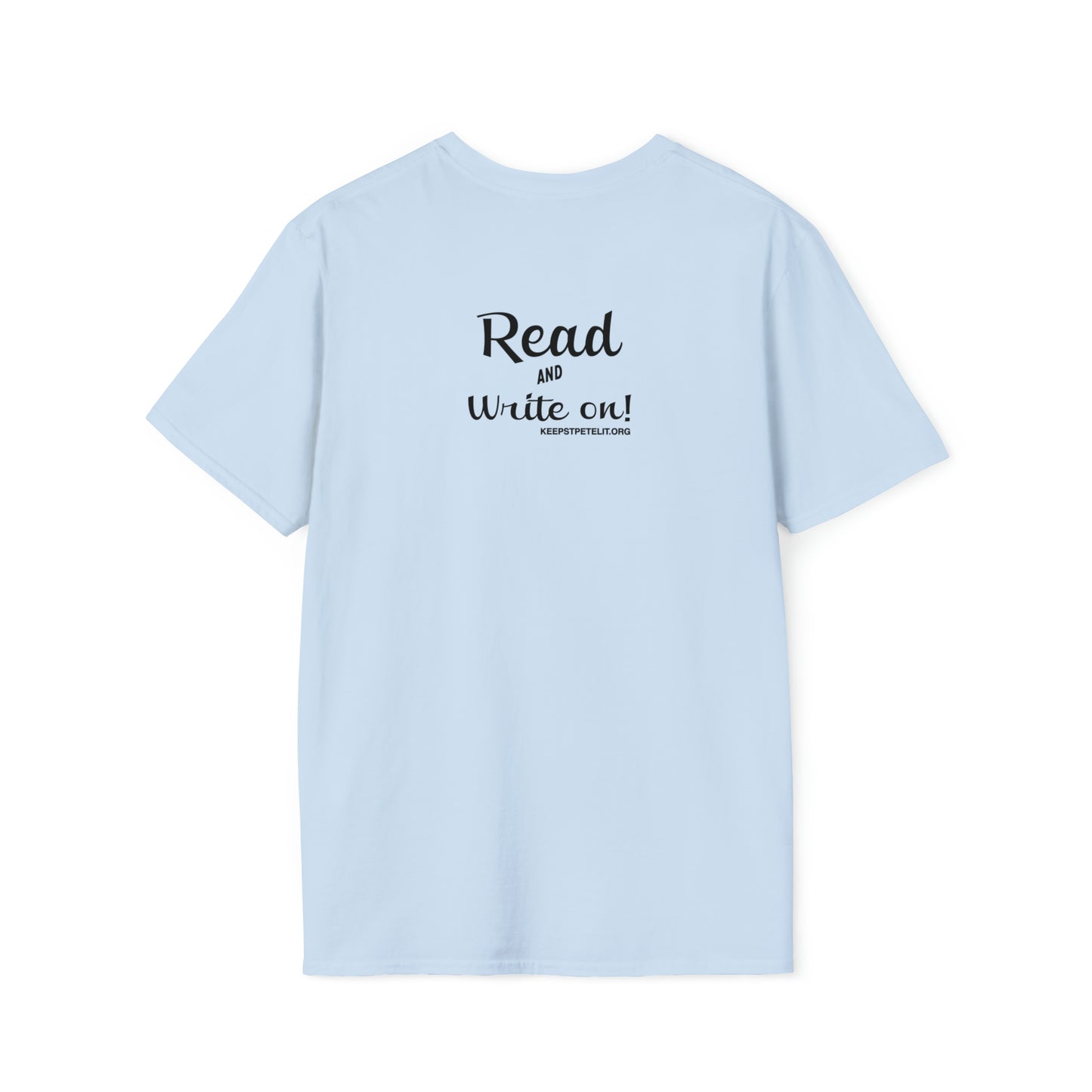 2-Sided "Well Read" Unisex Softstyle T-Shirt