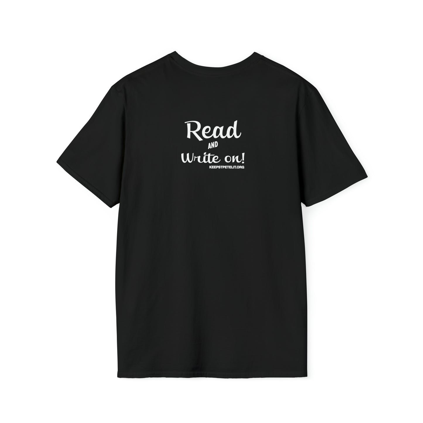 2-Sided "Well Read" Unisex Softstyle T-Shirt