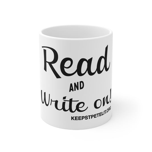 Read & Write On Ceramic Mug 11oz