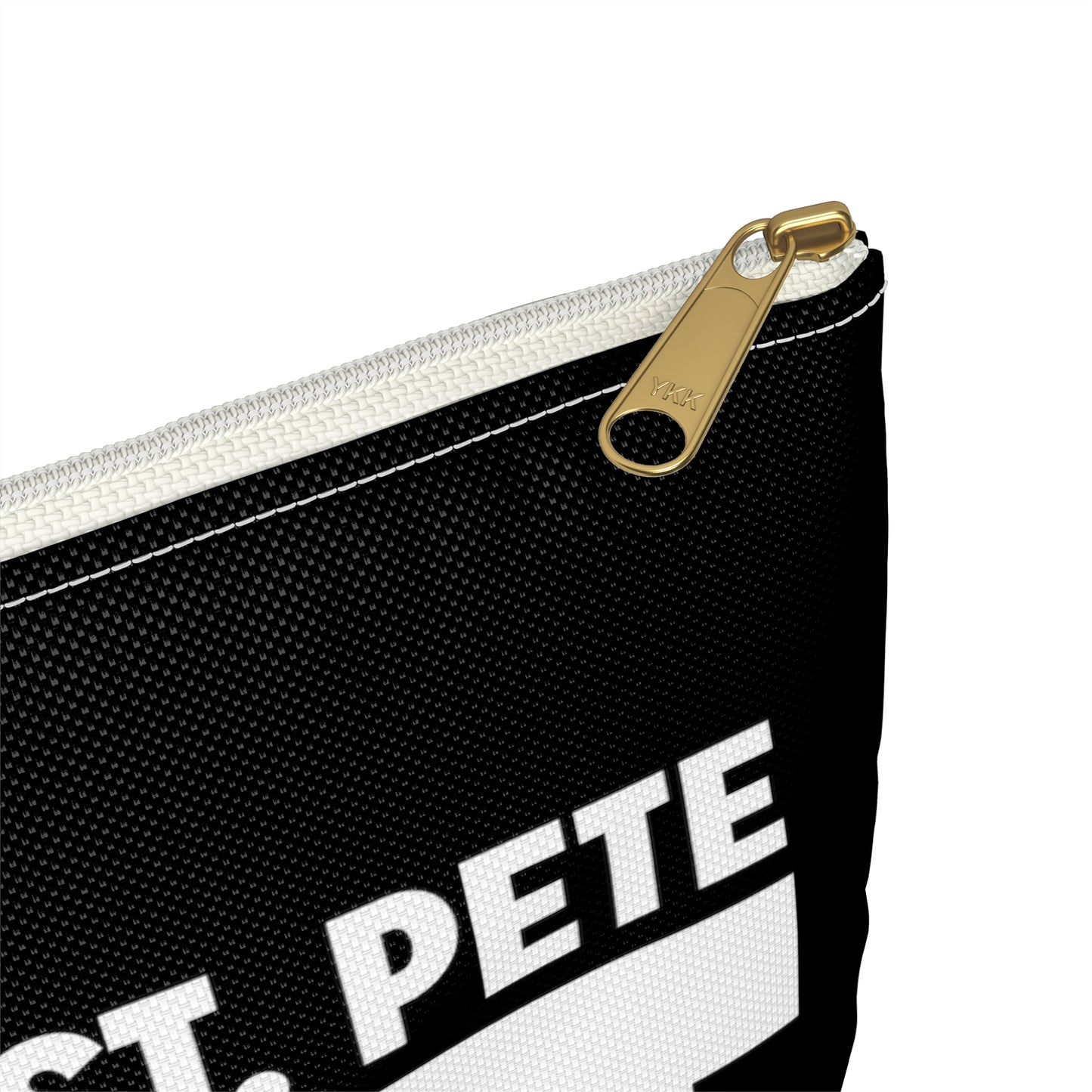 Keep St. Pete Lit Black Accessory Pouch