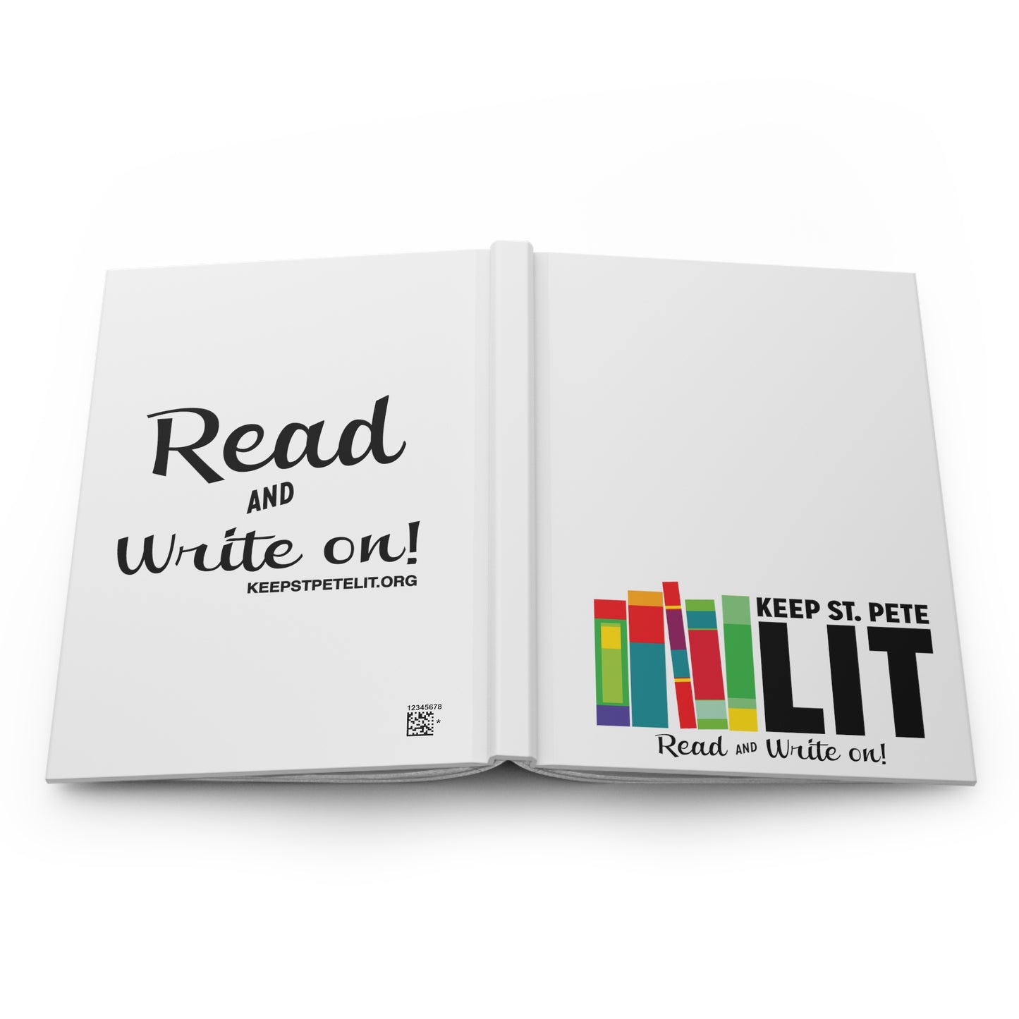 Keep St. Pete Lit Hardcover Journal Matte