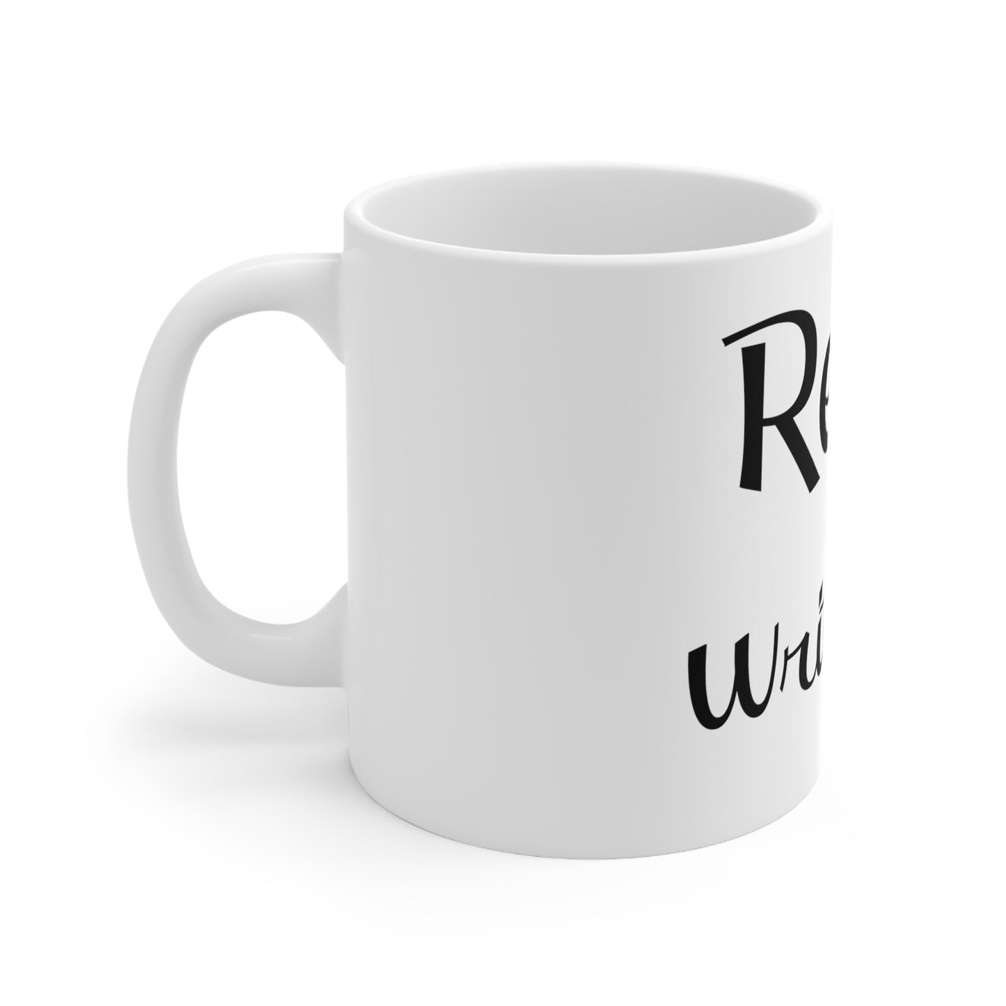 Read & Write On Ceramic Mug 11oz