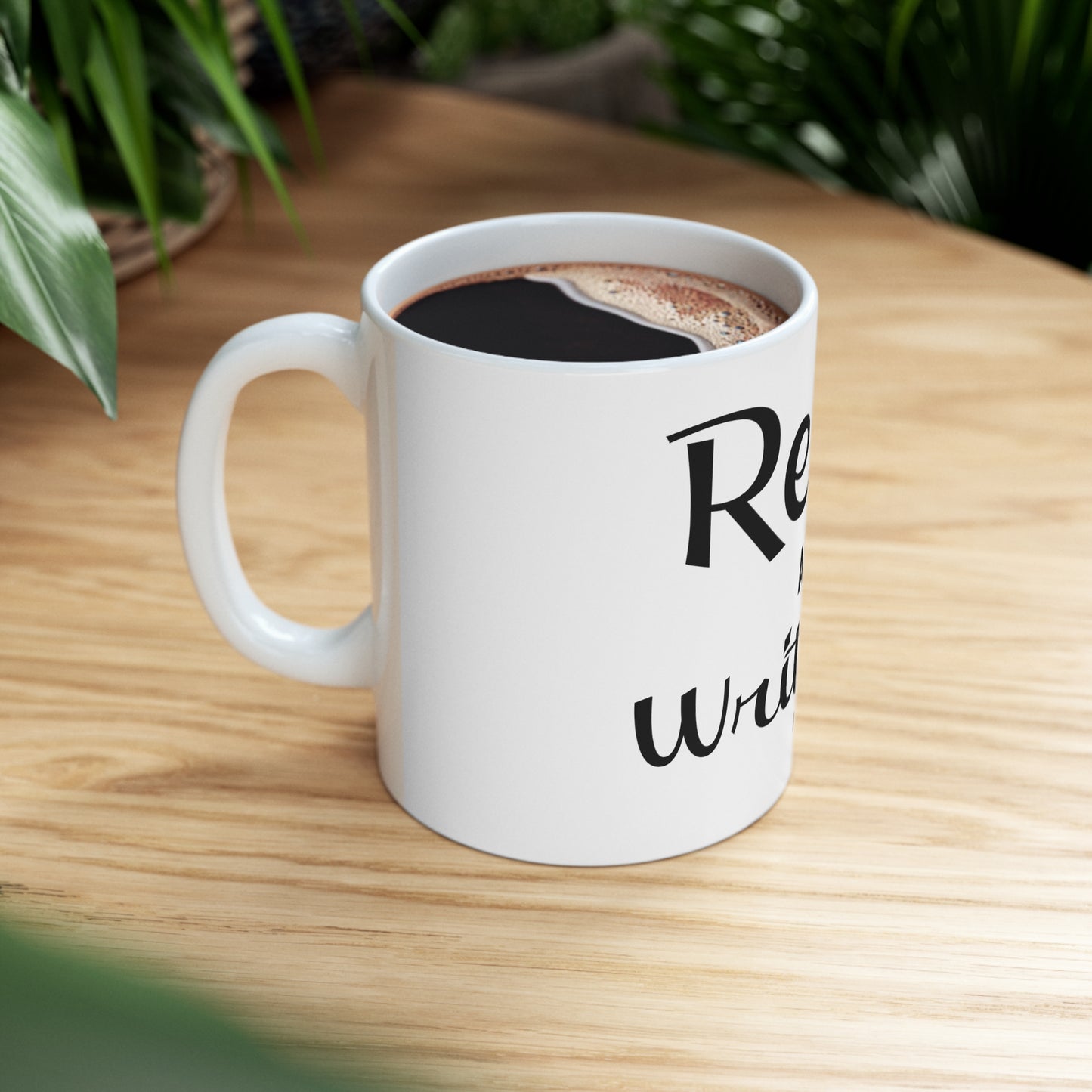 Read & Write On Ceramic Mug 11oz