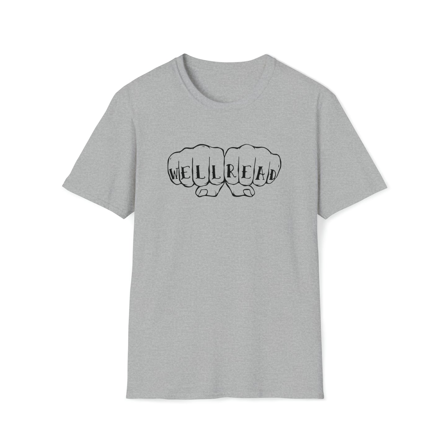 2-Sided "Well Read" Unisex Softstyle T-Shirt