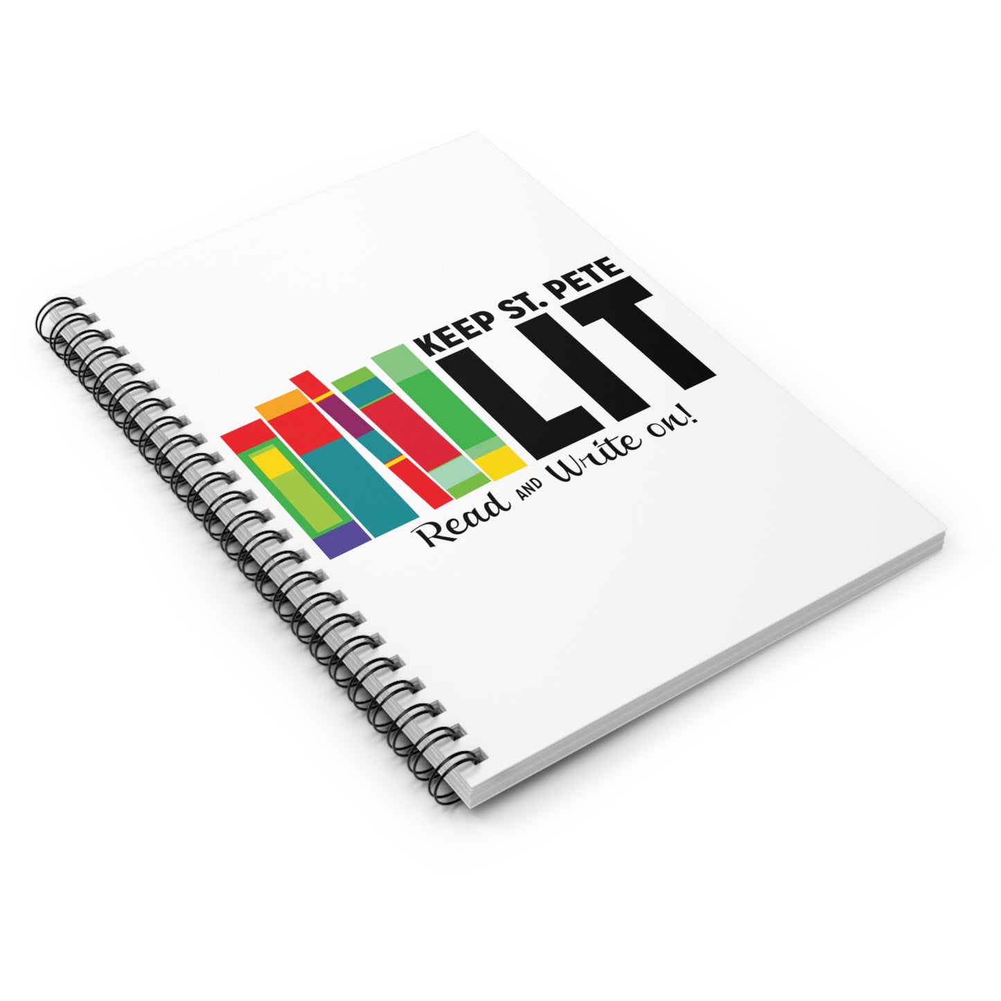 Keep St. Pete Lit Spiral Notebook - Ruled Line