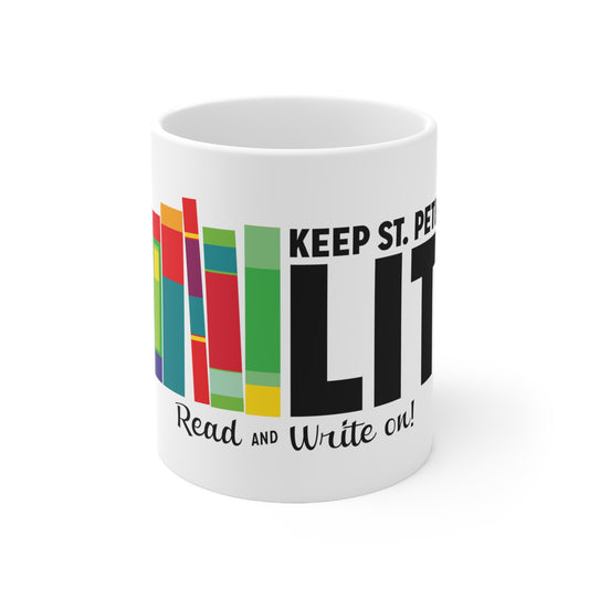 Keep St. Pete Lit Ceramic Mug 11oz