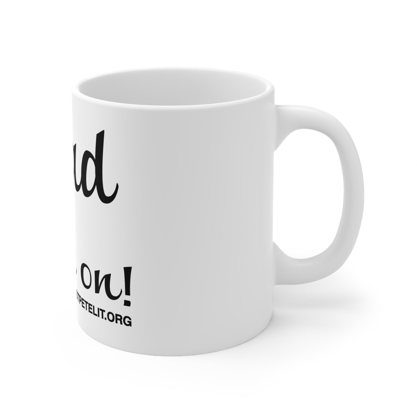 Read & Write On Ceramic Mug 11oz