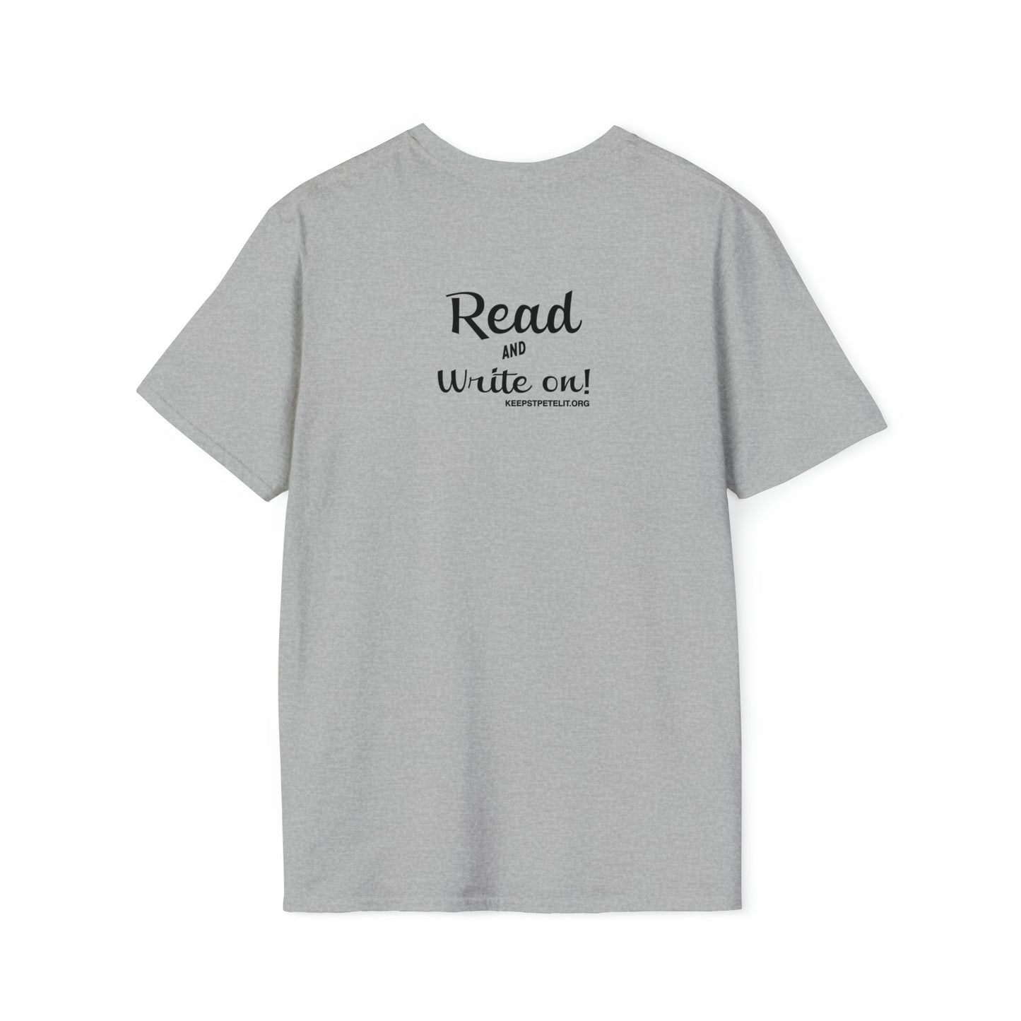 2-Sided "Well Read" Unisex Softstyle T-Shirt
