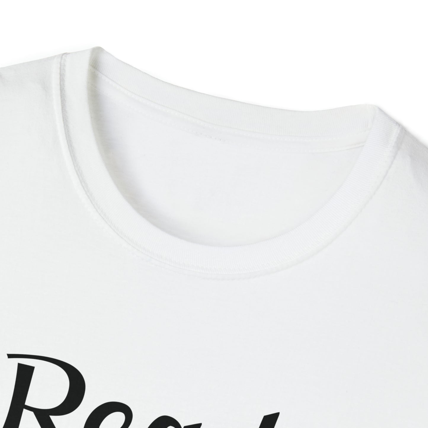 Read and Write On Unisex Softstyle T-Shirt