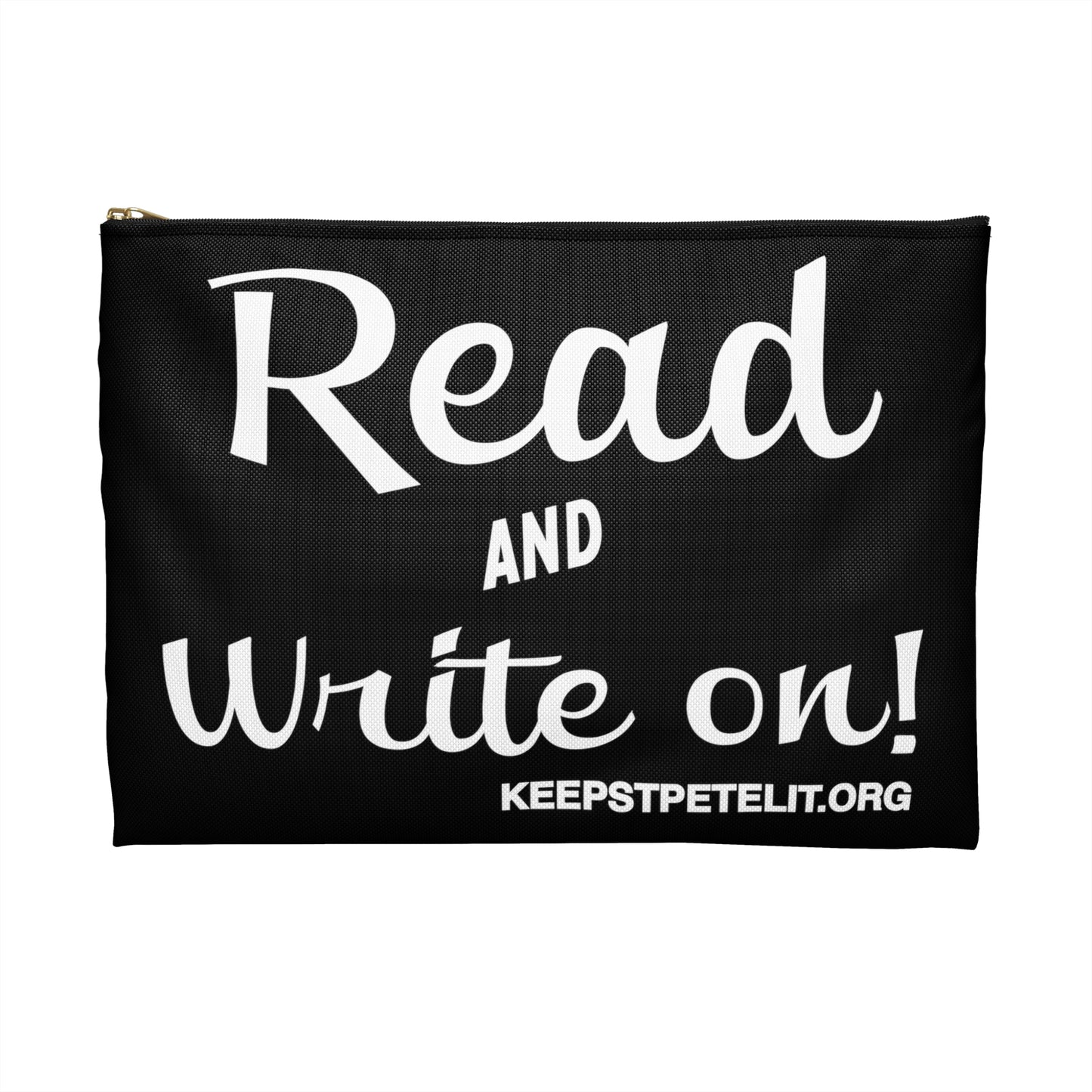 Keep St. Pete Lit Black Accessory Pouch