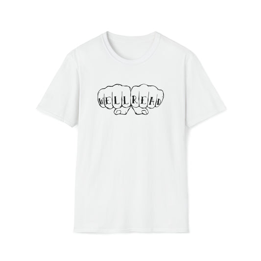 2-Sided "Well Read" Unisex Softstyle T-Shirt