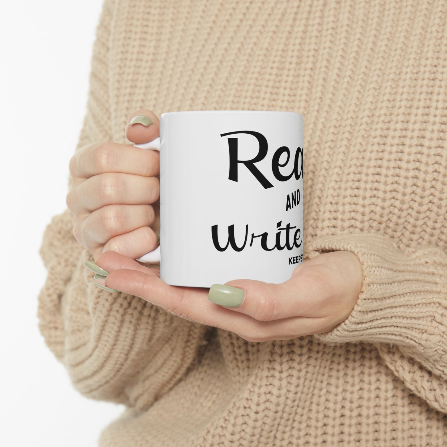 Read & Write On Ceramic Mug 11oz
