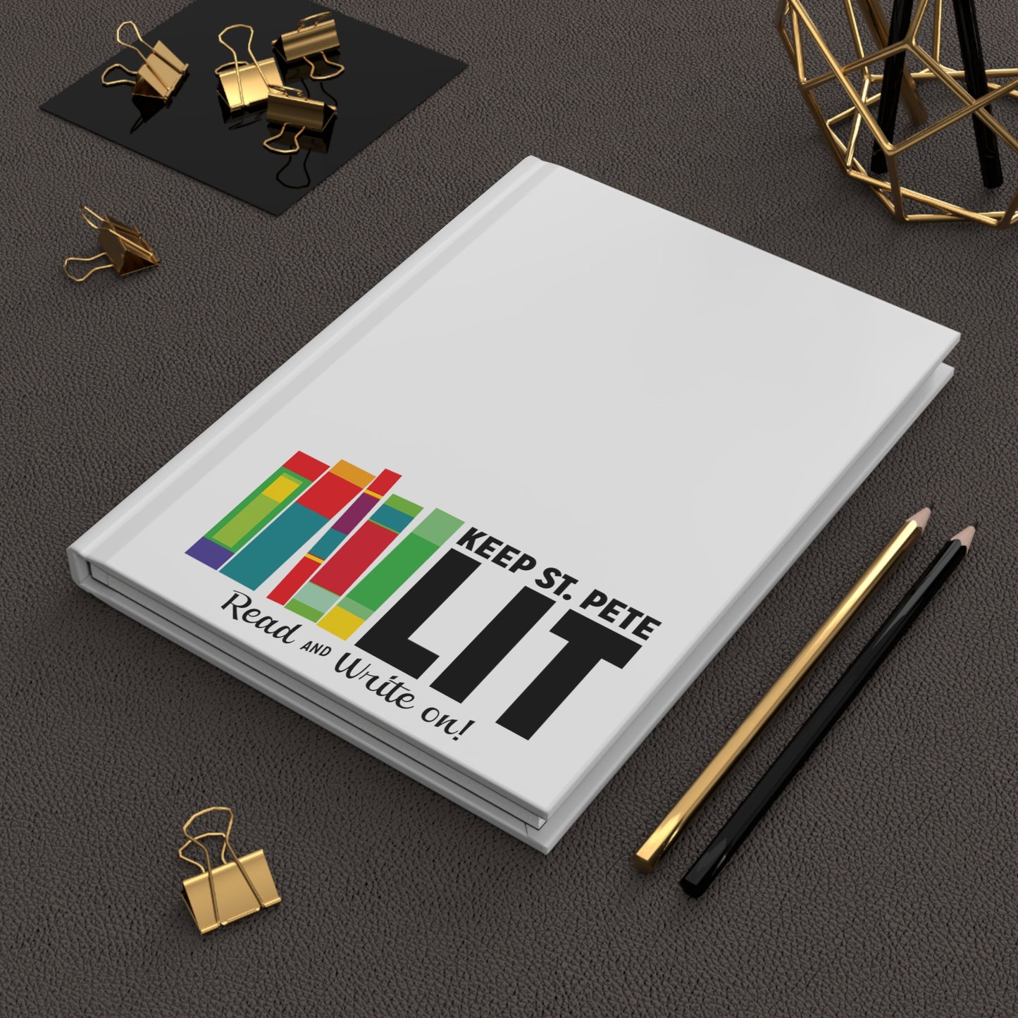 Keep St. Pete Lit Hardcover Journal Matte
