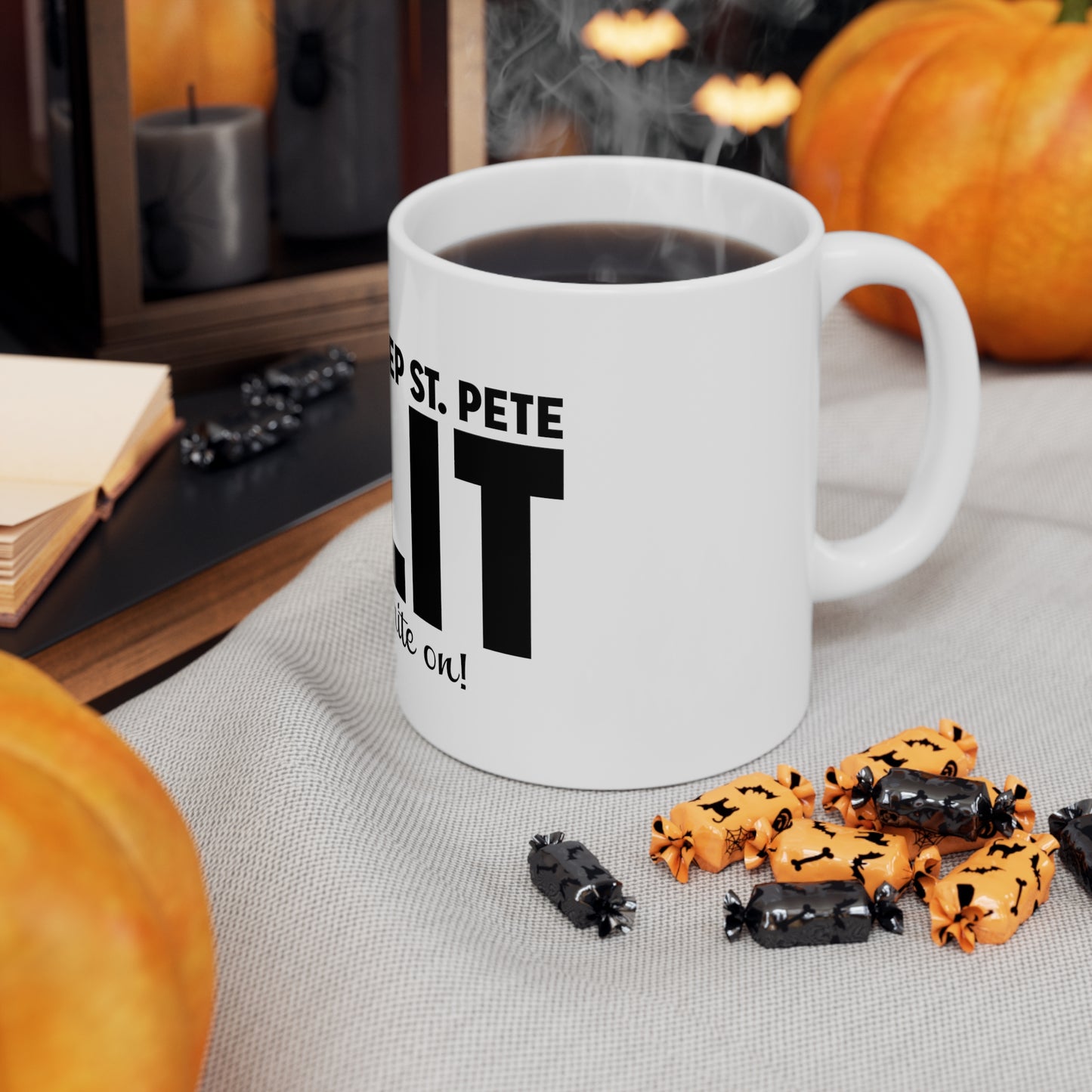 Keep St. Pete Lit Ceramic Mug 11oz