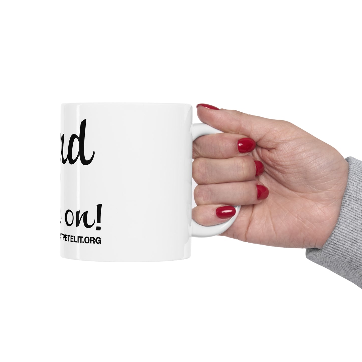 Read & Write On Ceramic Mug 11oz