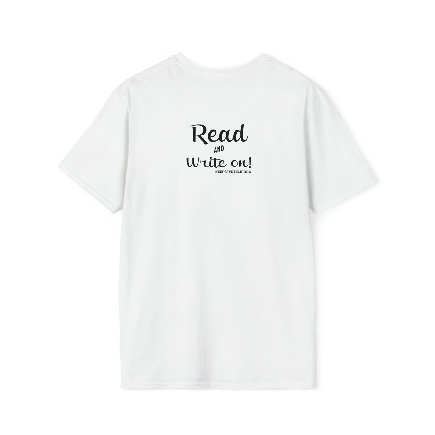 2-Sided "Well Read" Unisex Softstyle T-Shirt