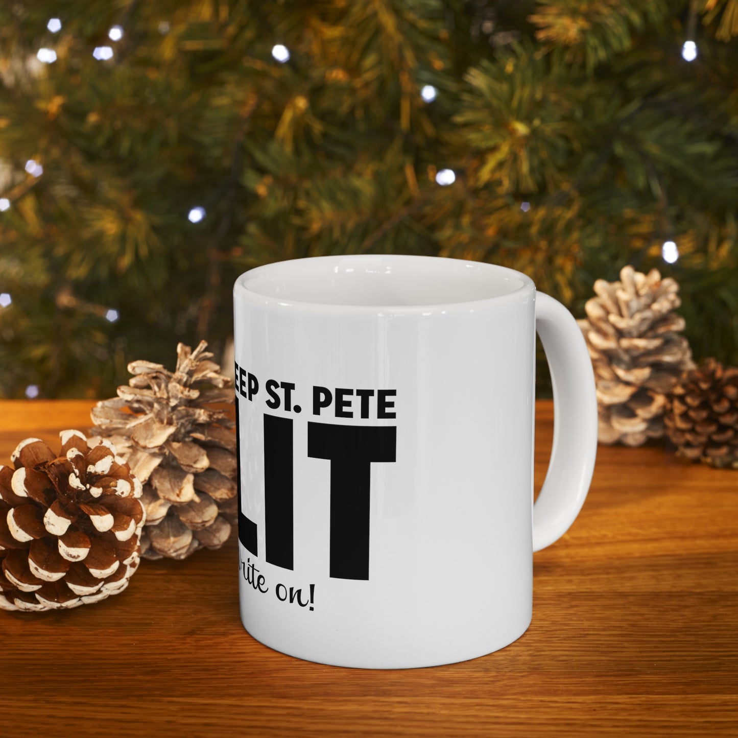 Keep St. Pete Lit Ceramic Mug 11oz